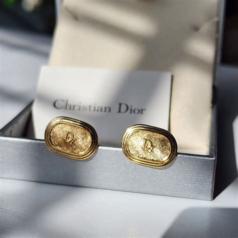 dior cufflinks|christian dior gold cufflinks.